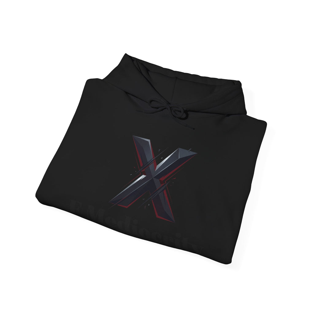 F Mediocrity' Graphic X Hoodie
