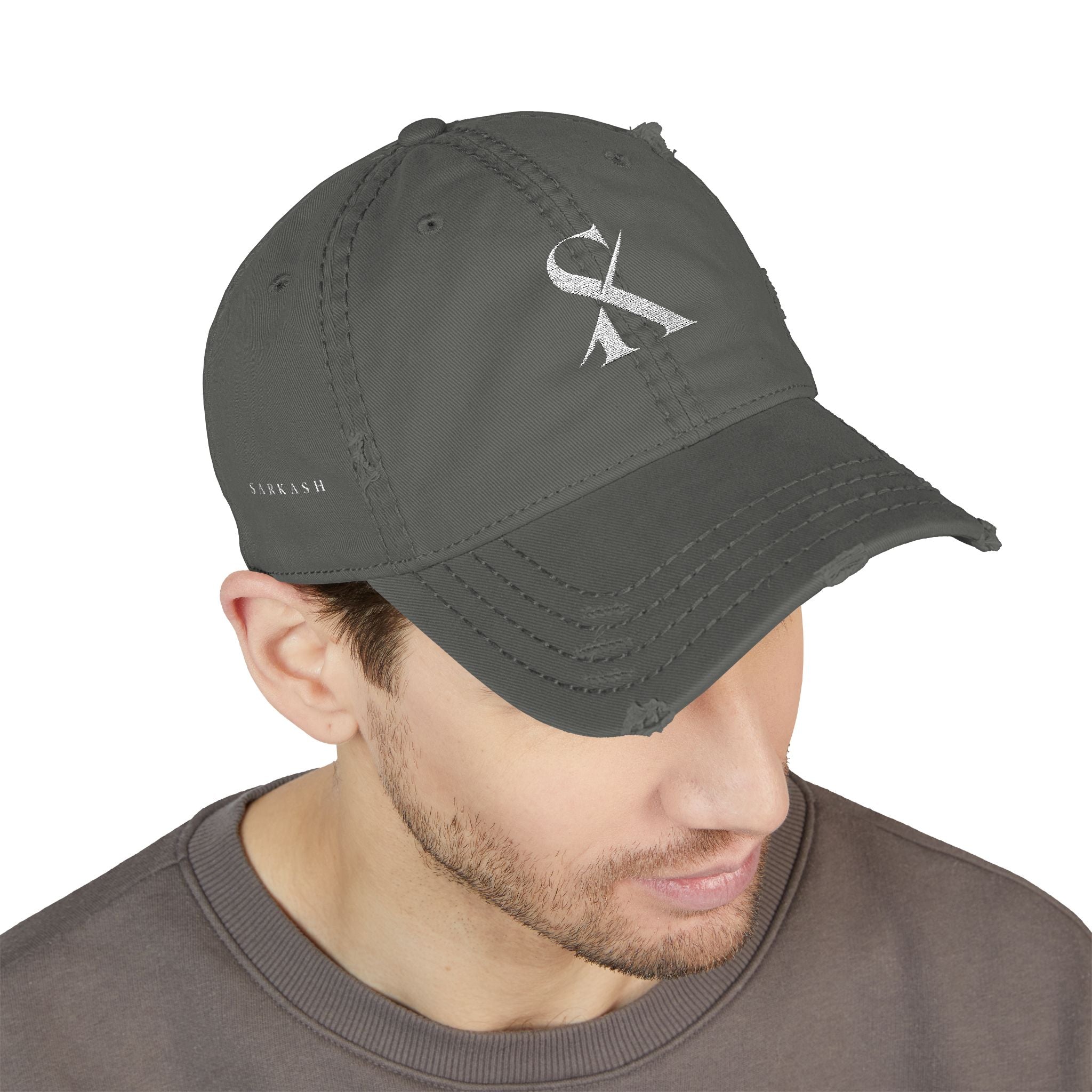 Embroidered Vintage "SK" Hat