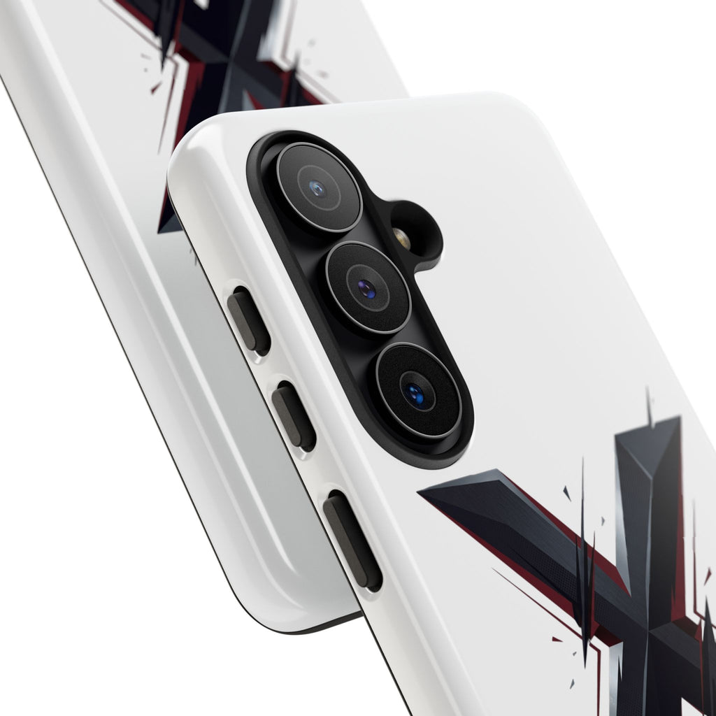 “F Mediocrity” Bold X Graphic Phone Case