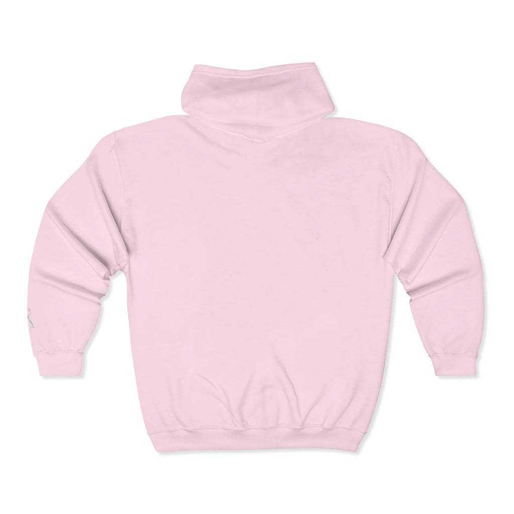 Embroidered "SK" Zip Hoodie for Her
