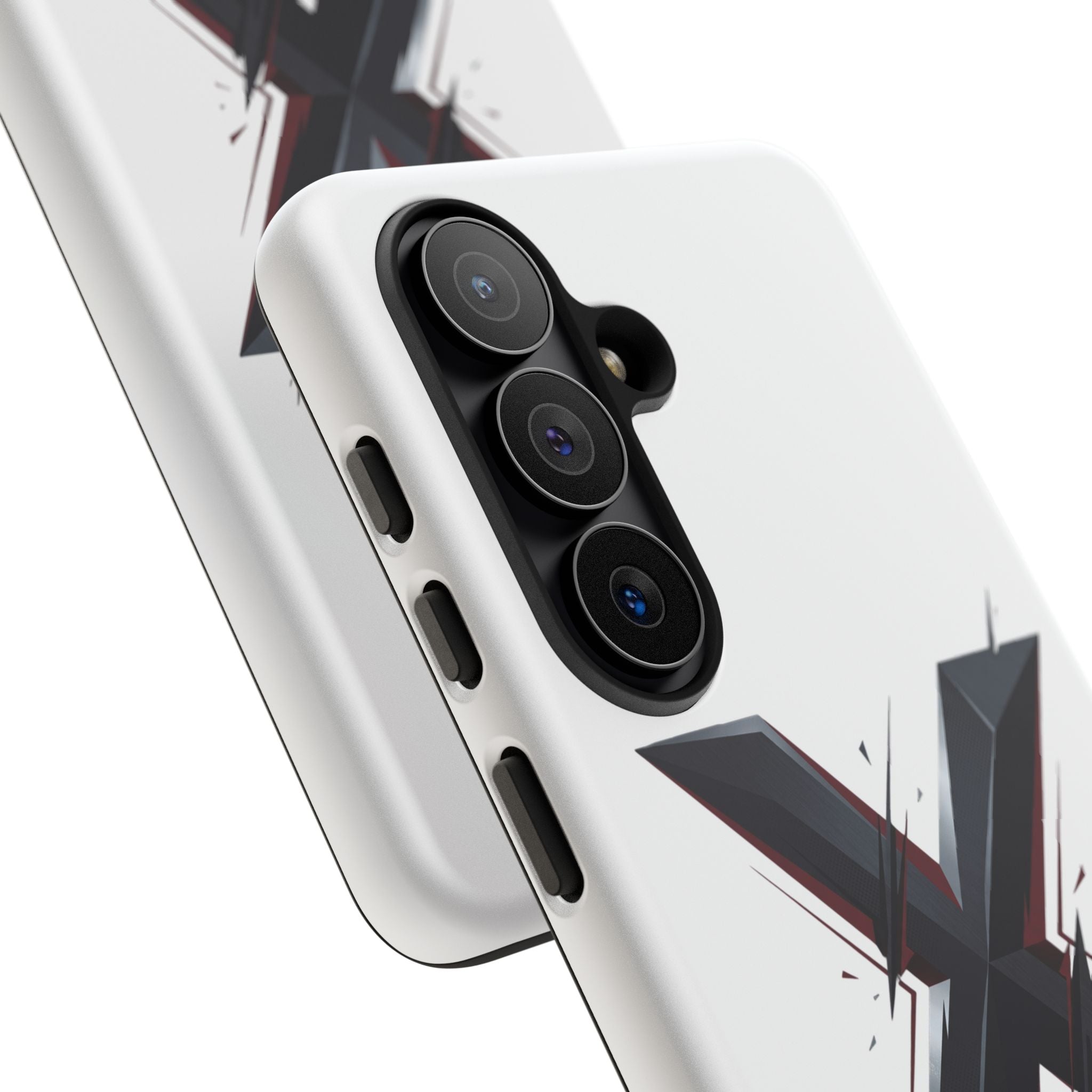 “F Mediocrity” Bold X Graphic Phone Case