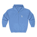 Embroidered "SK" Zip Hoodie for Her