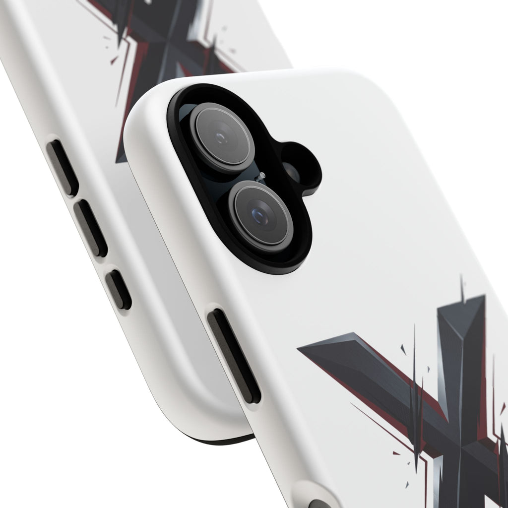 “F Mediocrity” Bold X Graphic Phone Case