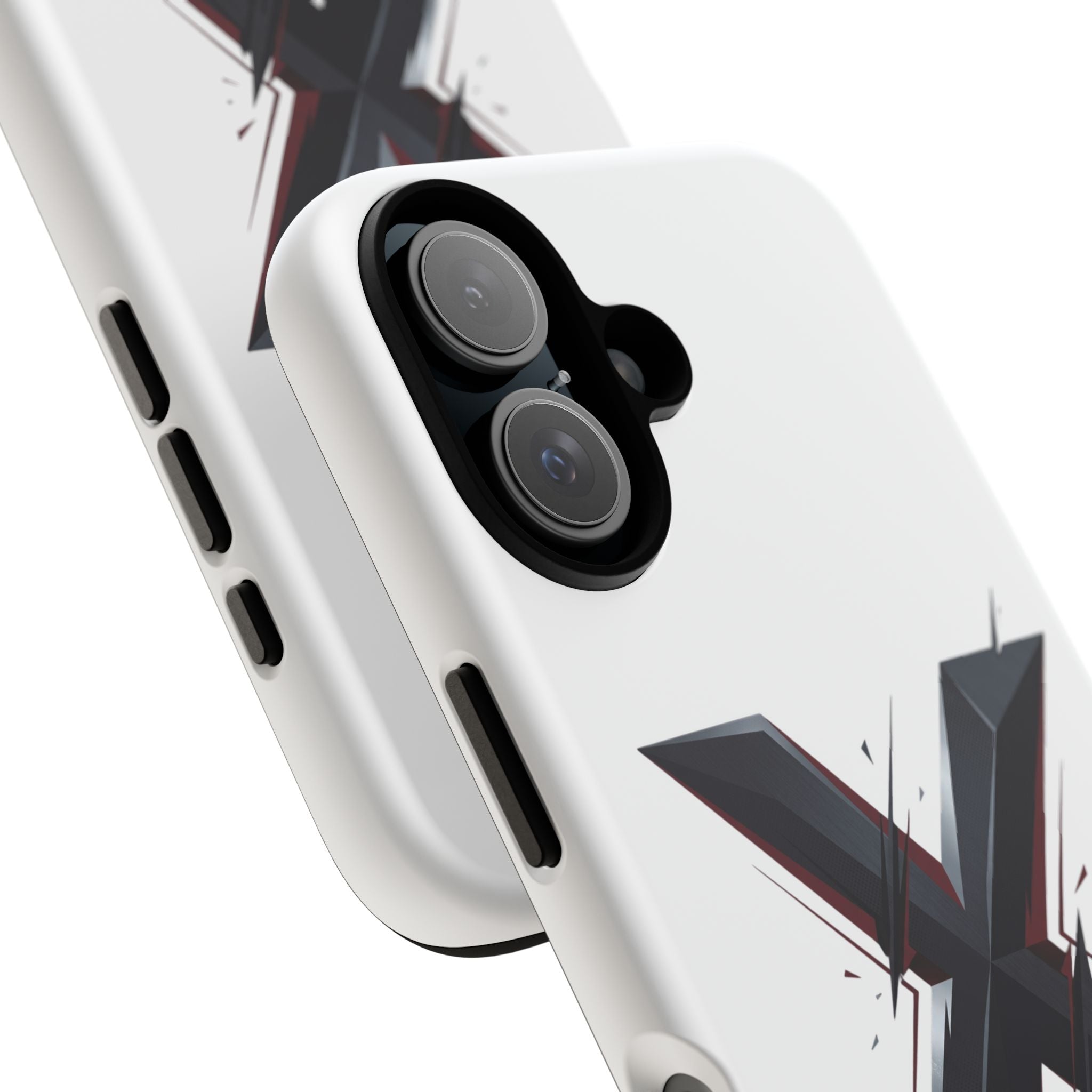 “F Mediocrity” Bold X Graphic Phone Case