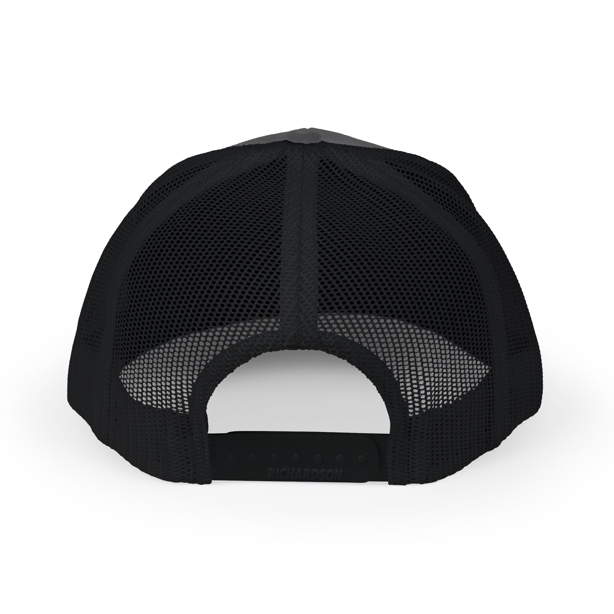 Trucker Cap — Distressed Metallic 'X' Snapback