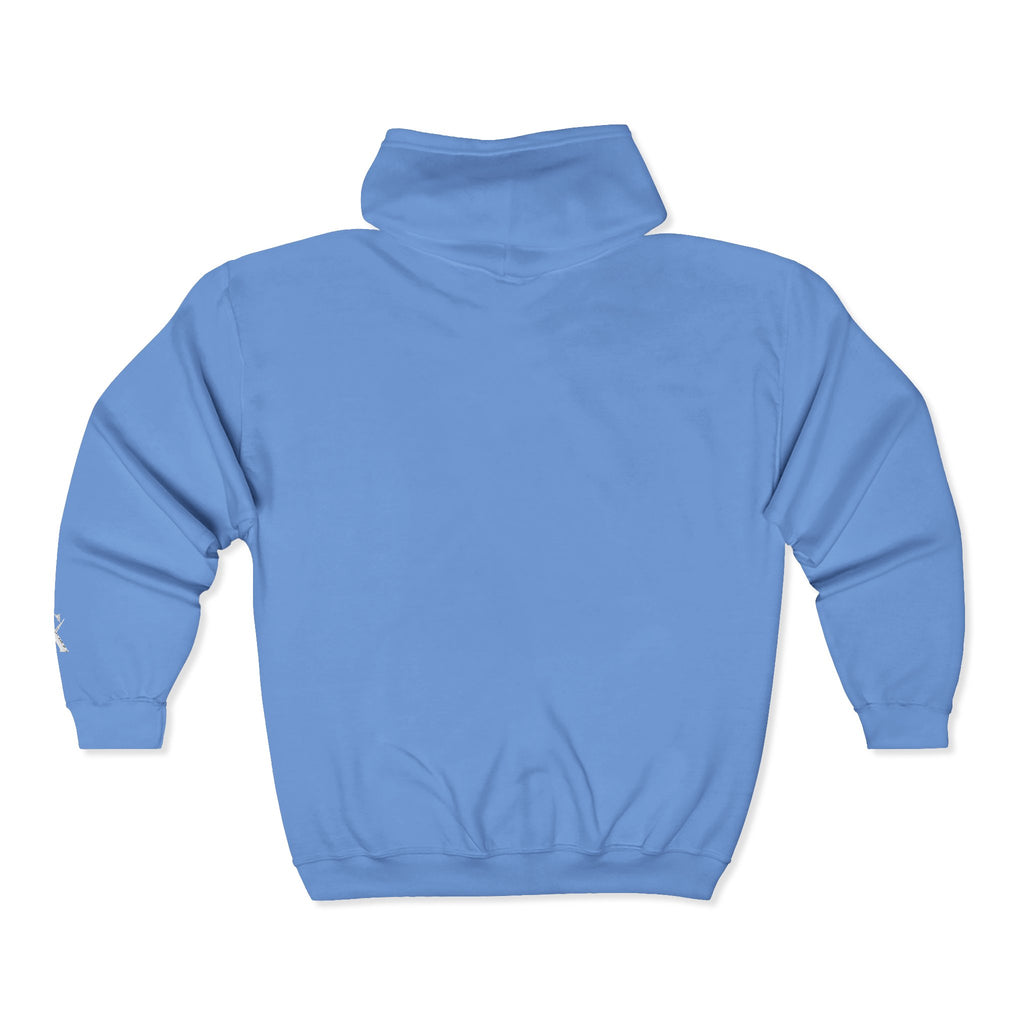 Embroidered "SK" Zip Hoodie for Her